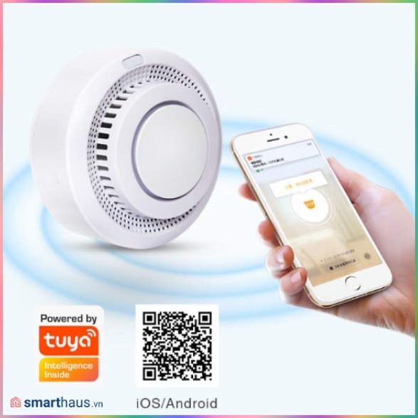 Thiết bị báo động khói Wifi